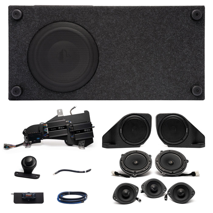 Trail Seven Plug and Play Full System Series 3 (8-Ch (DSP)/ Mono) Bundle (B&O System) | '21- Current Ford Bronco
