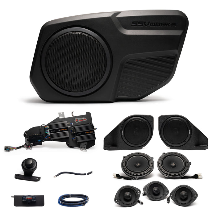 Trail Seven Plug and Play Full System Series 3 (8-Ch (DSP)/ Mono) Bundle (B&O System) | '21- Current Ford Bronco