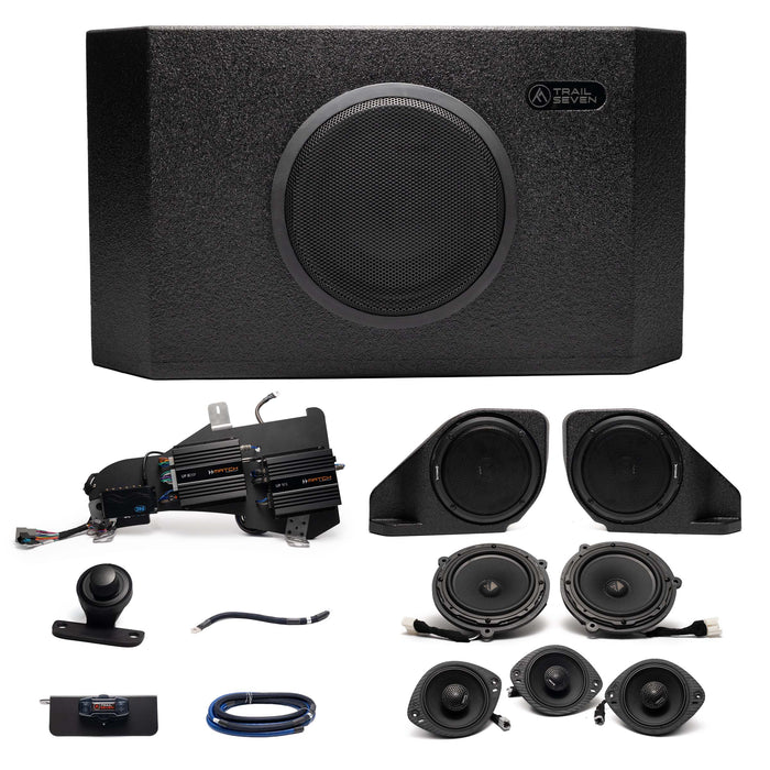 Audiotec Fischer Plug and Play Full System Series 3 (8-Ch (DSP)/ Mono) Bundle (B&O System) | '21- Current Ford Bronco
