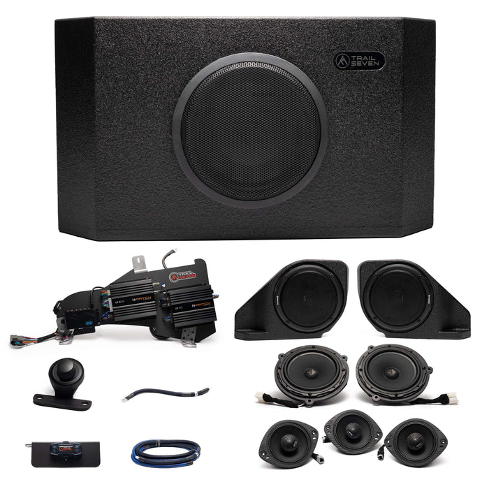 Trail Seven Plug and Play Full System Series 3 (8-Ch (DSP)/ Mono) Bundle (B&O System) | '21- Current Ford Bronco