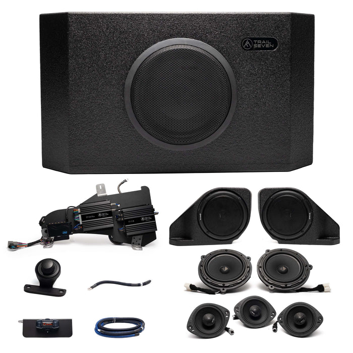 Trail Seven Plug and Play Full System Series 3 (8-Ch (DSP)/ Mono) Bundle (B&O System) | '21- Current Ford Bronco