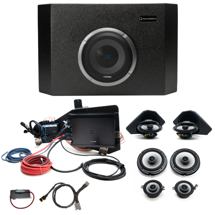 Alpine S-Series Plug & Play Full System Bundle Upgrade 2 & 4-Door (B&O System) | '21- Current Ford Bronco