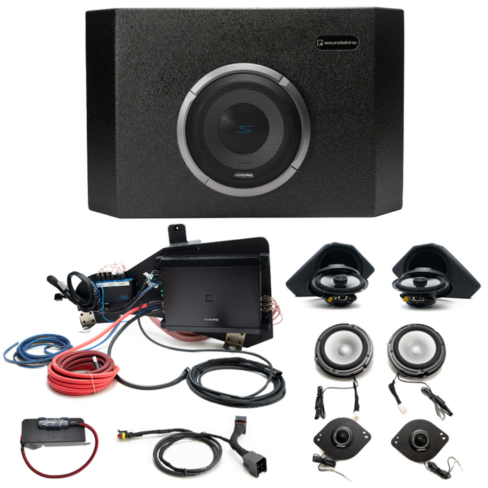 Alpine S-Series Plug & Play Full System Bundle Upgrade 2 & 4-Door (B&O System) | '21- Current Ford Bronco