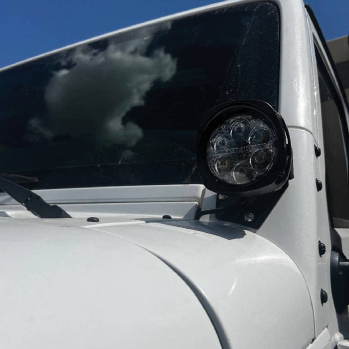 ARB Nacho Jeep JK A Pillar / Ditch Mount for Quatro - Durable Steel Offroad Light Mount