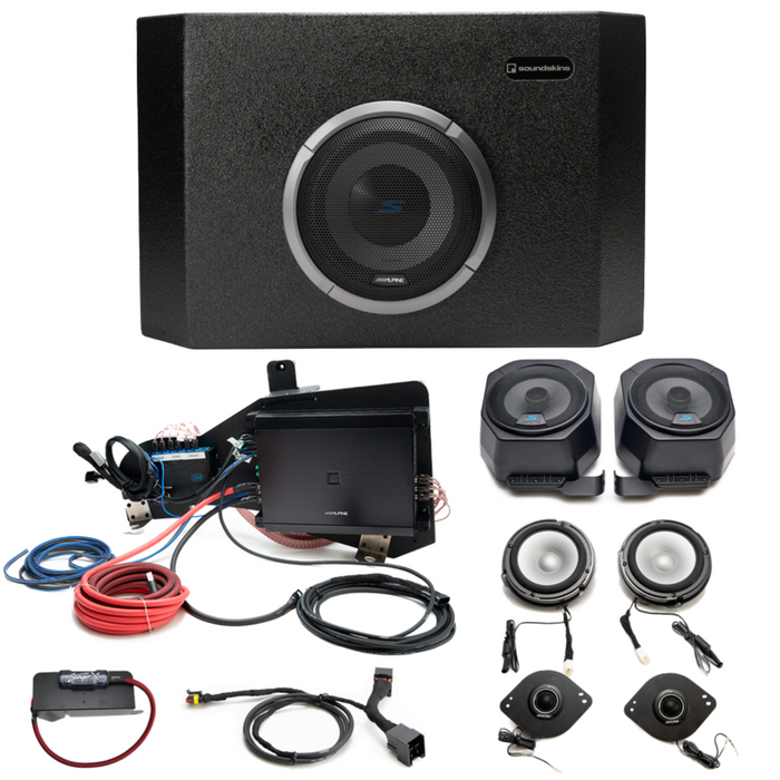 Alpine S-Series Plug & Play Full System Bundle Upgrade 2 & 4-Door (B&O System) | '21- Current Ford Bronco