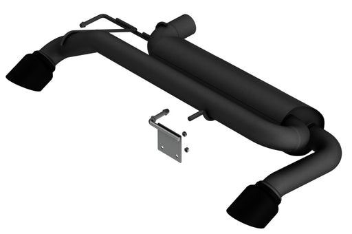 Borla 21-22 Ford Bronco 2.3L Touring Axle-Back Exhaust System with Black Coated Tips