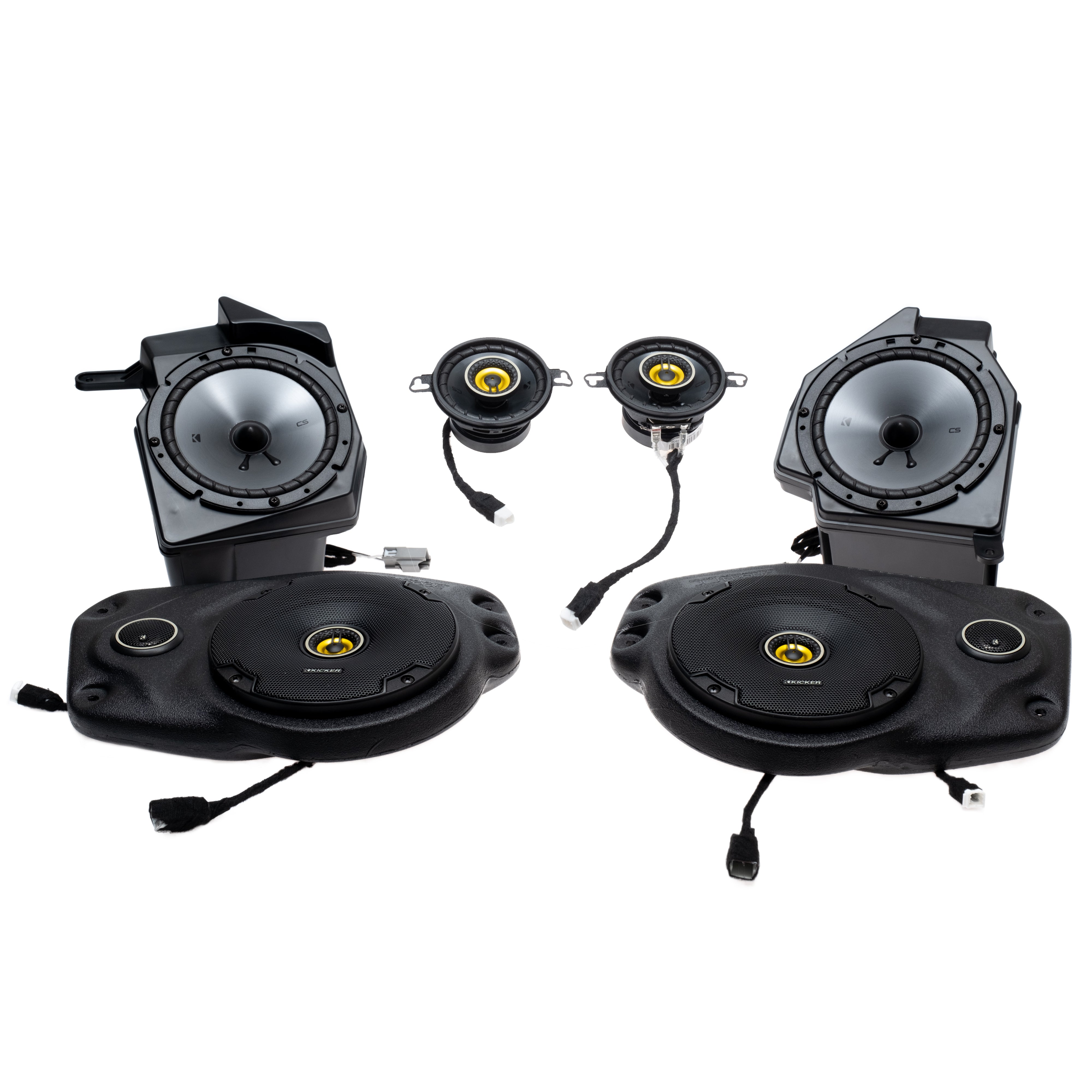 Kicker CS Complete Plug Play Speaker Bundle Upgrade '18-'23 JL/ '20-'23 JT