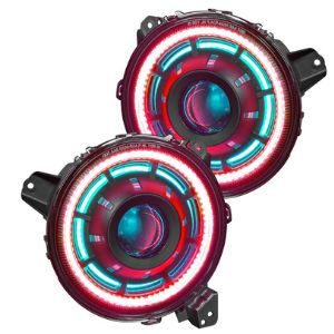 Oracle Lighting Oculus™ Colorshift®  BI-LED Projector Headlights | '18+ JL Wrangler/ '20+ JT Gladiator