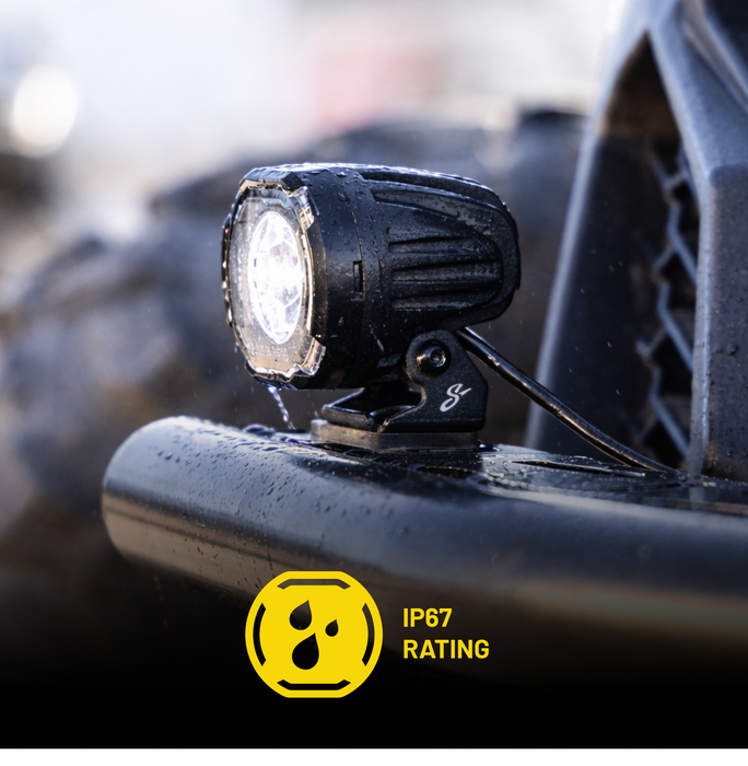 Stinger HEXCORE 2" Amber & White LED Pod Lights (Pair) - 2021-Current Ford Bronco