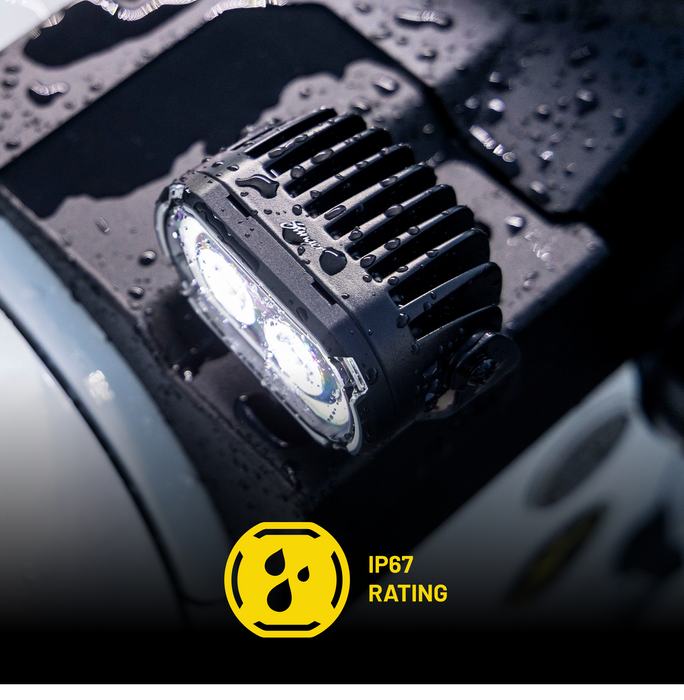 Stinger HEXCORE 2x4" Amber & White LED Pod Lights (Pair) - 2021-Current Ford Bronco