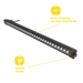 Stinger HEXCORE 30" Straight LED Light Bar - 2018-Current Jeep Wrangler JL/ JLU and 2020-Current Jeep Gladiator JT
