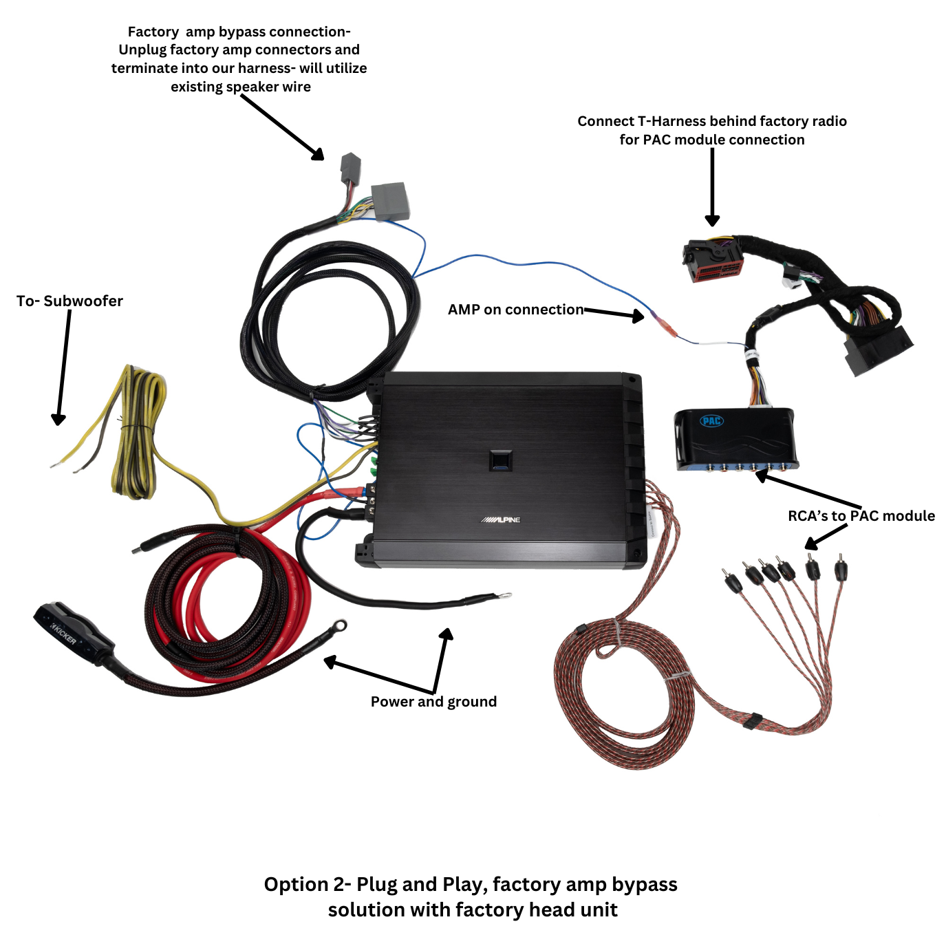 Speaker Cable Connecting Powered Speakers To Amplifier Car Audio Speakers Wiring Kits Cable Amplifier Subwoofer Speaker Installation Wires Kit 10GA