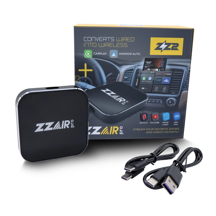 ZZAIR - Pro2 Wireless CarPlay / Android Auto Adapter | Universal Fitment