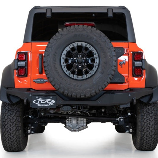 Addictive Desert Designs Rock Fighter Rear Bumper for 2022-2023 Ford Bronco Raptor