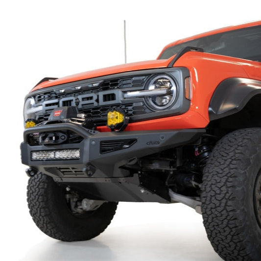 Addictive Desert Designs 22-23 Ford Bronco Raptor Rock Fighter Skid Plate - Aluminum Underbelly Protection