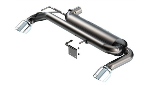 Borla S-Type Axle-Back Exhaust System for 2021-2025 Ford Bronco 2.3L 4WD with Bright Chrome Tips