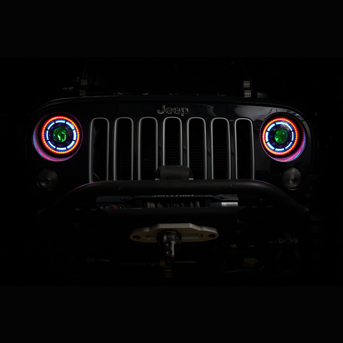 Oracle Lighting Oculus™ 7" Colorshift® B-LED Projector | '07-'18 JK Wrangler