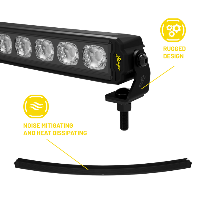 Stinger HEXCORE 40" Curved LED Light Bar - 2021-Current Ford Bronco