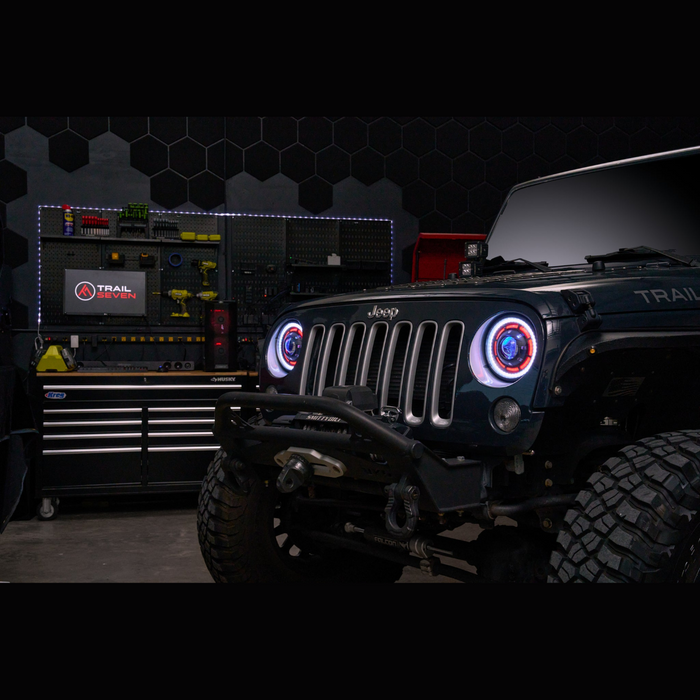 Oracle Lighting Oculus™ 7" Colorshift® B-LED Projector | '07-'18 JK Wrangler