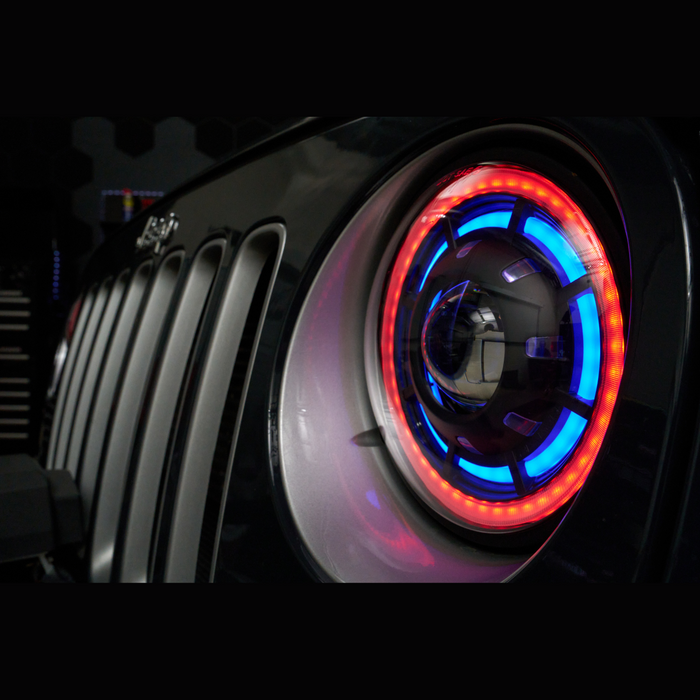 Oracle Lighting Oculus™ 7" Colorshift® B-LED Projector | '07-'18 JK Wrangler