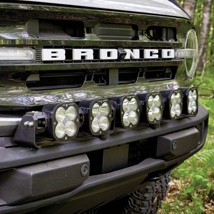 Baja Designs 6XL Linkable Bumper Light Kit- OEM Plastic Bumper I '21- Current Ford Bronco