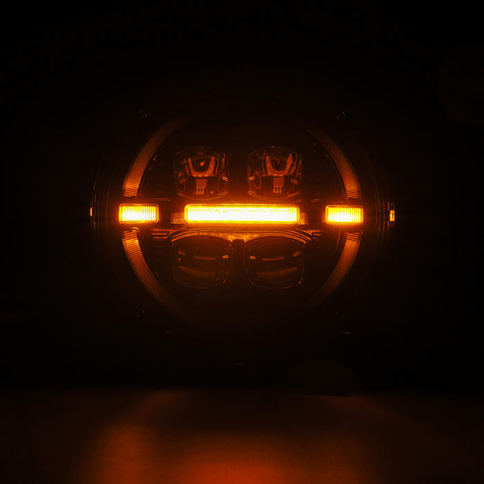 AlphaRex 880868 Nova-Series LED Projector Headlights for Jeep Wrangler JL & Gladiator JT, Black