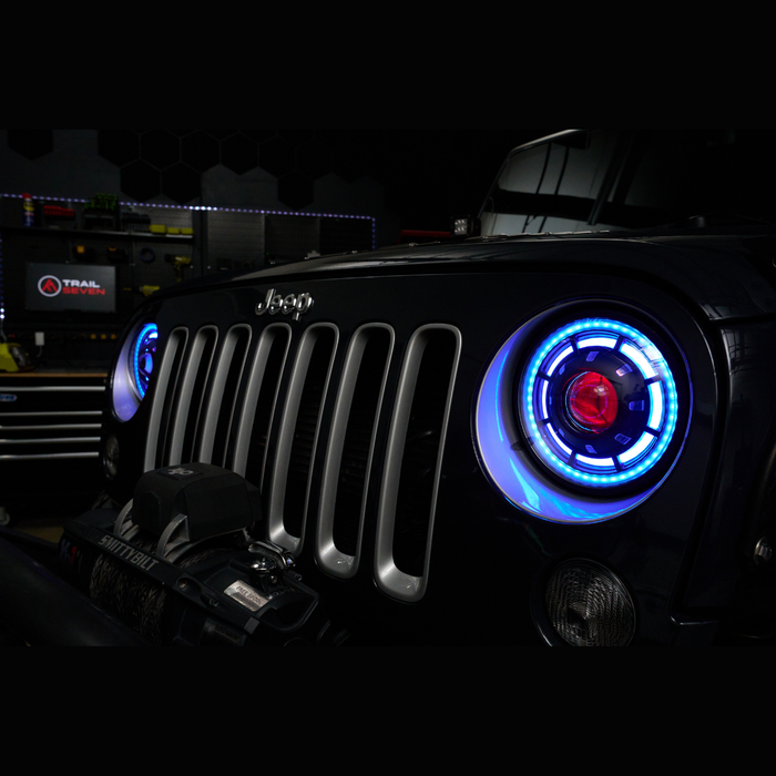 Oracle Lighting Oculus™ 7" Colorshift® B-LED Projector | '07-'18 JK Wrangler