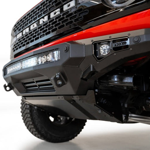 Addictive Desert Designs 2021+ Ford Bronco Stealth Fighter Front Bumper Skid Plate Kit