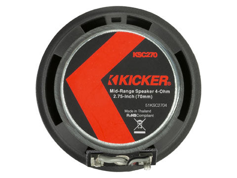 Kicker 51KSC2704 2.75" Mid/ Tweeters