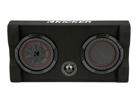 Kicker 48TRTP82 CompRT 2-Ohm Down Firing Subwoofer Enclosure