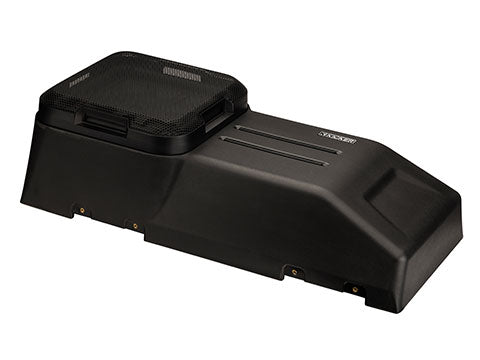 Kicker 51KJPL7T122 Jeep Wrangler tailgate enclosure, left angle
