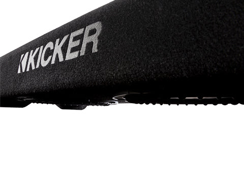 Kicker Down-Firing 10"  CompRT 2-Ohm Enclosure Upgrade | '07-'18 JK Wrangler/ '18-'23 JL Wrangler