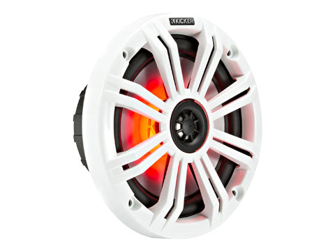 Kicker KM654L 6.5" Coax Marine LED Speaker