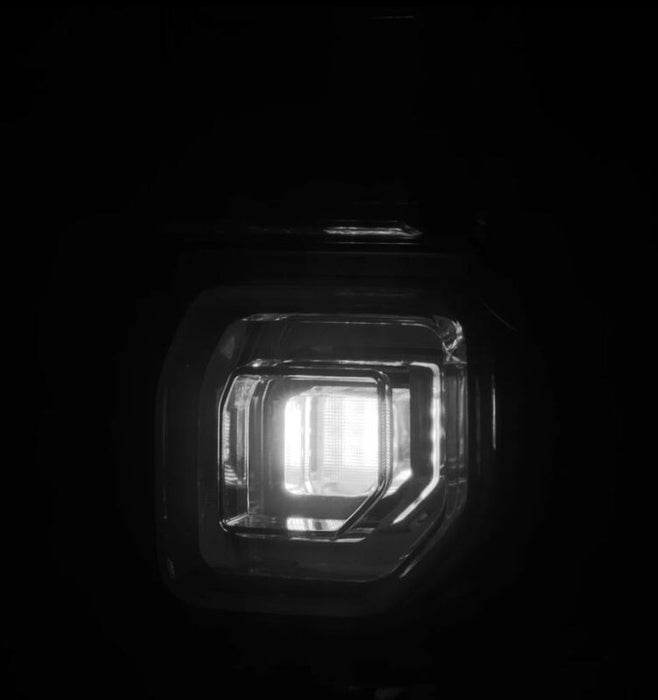 AlphaRex 21-24 Ford Bronco NOVA Series Prismatic LED Tail Lights - Alpha-Black