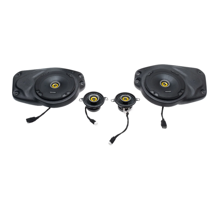 Kicker CS Complete Plug & Play Speaker Bundle Upgrade | '18-'23 JL/ '20-'23 JT