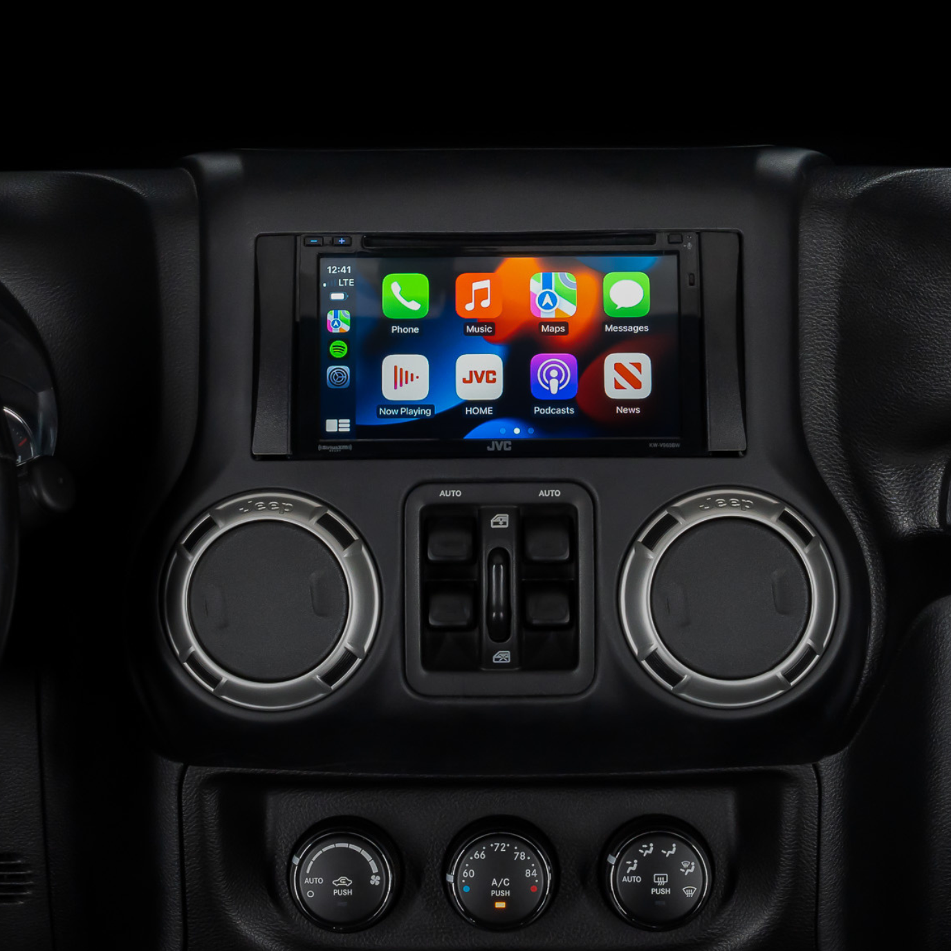 JVC KW-V960BW Plug and Play Bundle w/ CD & DVD | '07-'18 Jeep JK JVC KW-V960BW Plug and Play Bundle w/ CD & DVD | '07-'18 Jeep JK