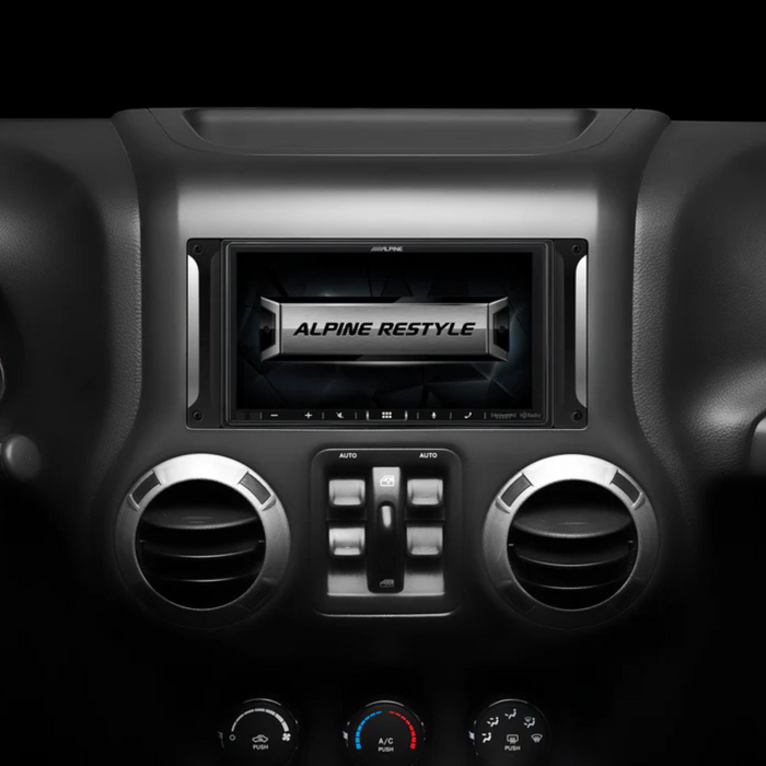 Alpine Restyle I407-WRA-JK 7" Multimedia Receiver | '07-'18 Jeep JK Wranglers