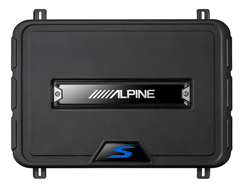 Alpine Single 10” S-Series Shallow Preloaded Subwoofer Enclosure
