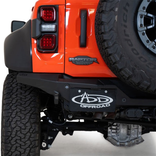 Addictive Desert Designs Rock Fighter Rear Bumper for 2022-2023 Ford Bronco Raptor