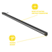 Stinger HEXCORE 50" Straight LED Light Bar - 2021-Current Ford Bronco