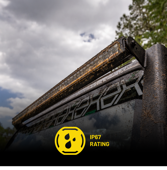 Stinger HEXCORE 50" Straight LED Light Bar - 2007-2018 Jeep Wrangler JK/ JKU