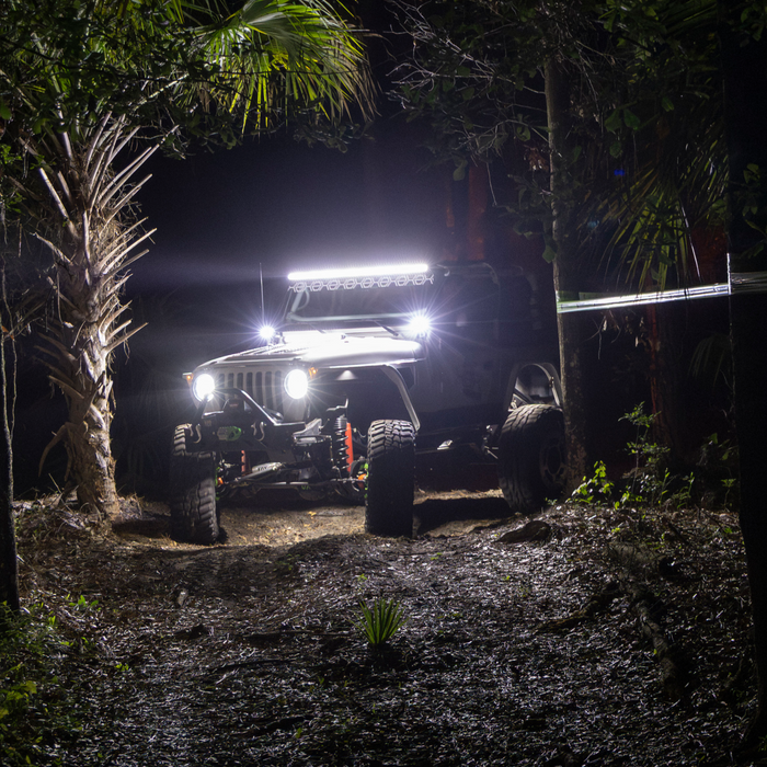 Stinger HEXCORE 50" Straight LED Light Bar - 1997-2006 Jeep Wrangler TJ