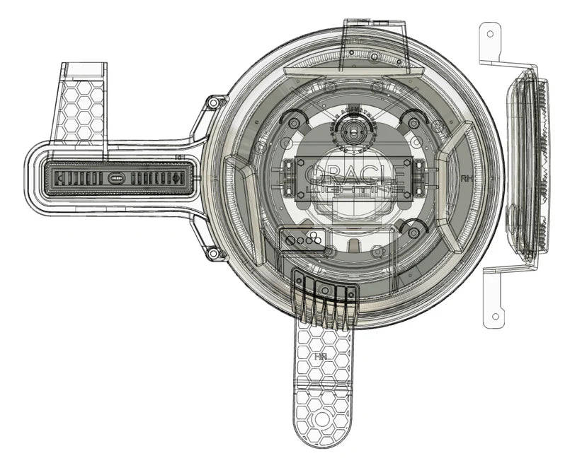 Oracle Lighting Oculus BI-LED Projector Headlights I '21- Current Ford Bronco