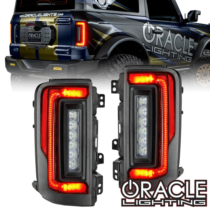 Oracle Lighting Flush Style (LENSLESS) LED Tail Lights I '21- Current Ford Bronco