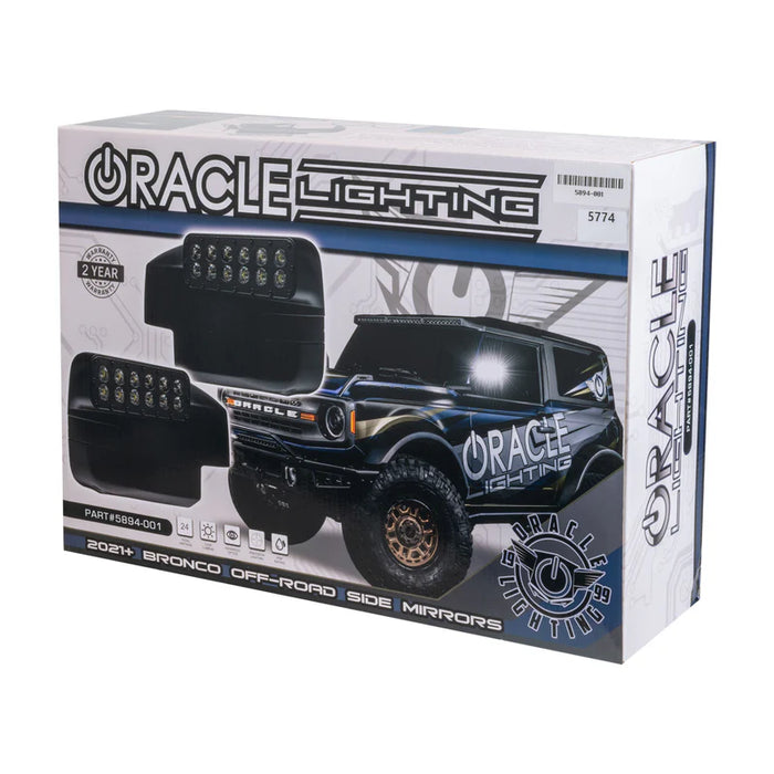 Oracle Lighting LED Off-Road Side Mirror Ditch Lights I '21- Current Ford Bronco