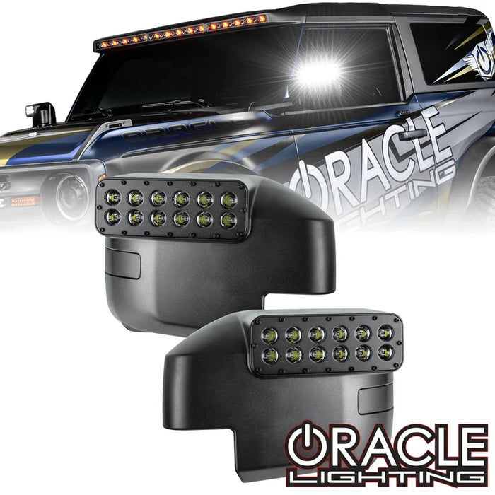 Oracle Lighting LED Off-Road Side Mirror Ditch Lights I '21- Current Ford Bronco