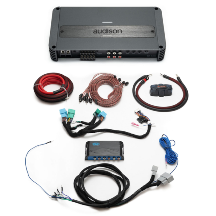 Audison Prima Plug & Play (5-Channel) Amp Bundle Upgrade | '24 - Current JL Wrangler/ '24 - Current JT Gladiator