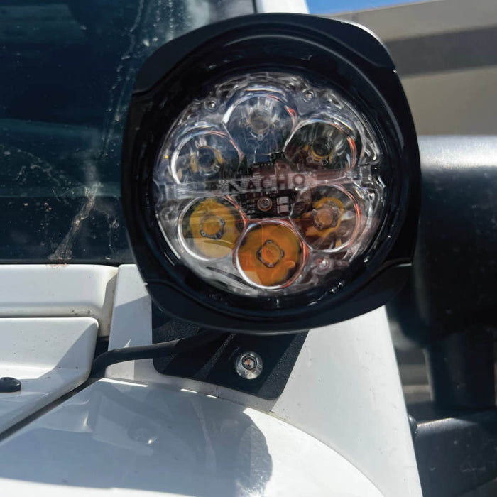 ARB Nacho Jeep JK A Pillar / Ditch Mount for Quatro - Durable Steel Offroad Light Mount