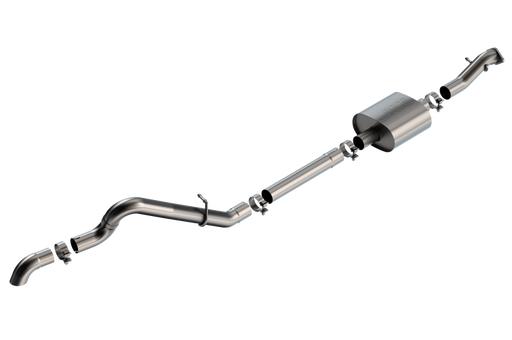 Borla 21-22 Ford Bronco 2.3L S-Type Cat-Back Exhaust System with High Clearance Climber Design