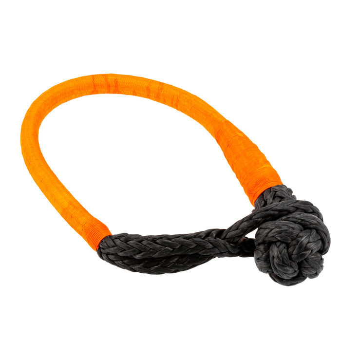 ARB Soft Connect Shackle 14.5T - Orange Synthetic Rope Recovery Shackle with UHMWPE for Safe Vehicle Recovery